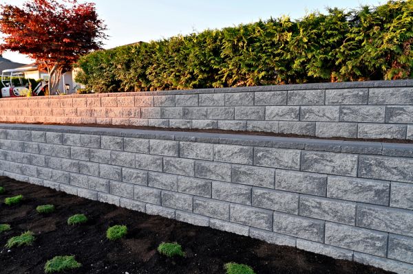 Concrete Retaining Wall Installation in Pottstown