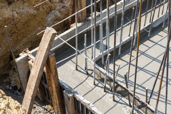 Concrete Footing Pouring in Pottstown