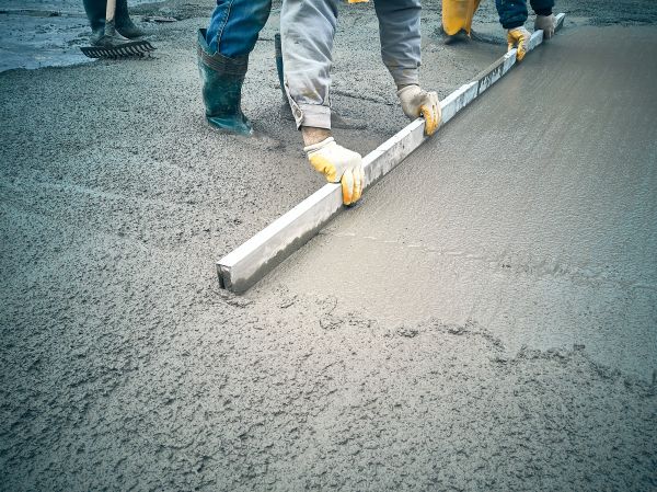 Cement Slab Installation in Pottstown
