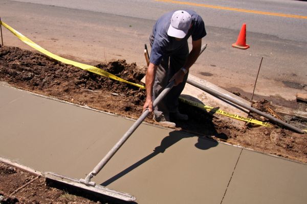 Sidewalk Cementing in Pottstown