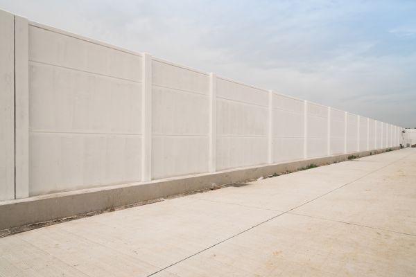 Concrete Fence Construction in Pottstown