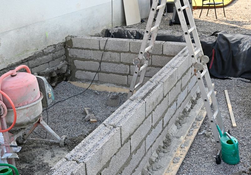Cement Wall Construction